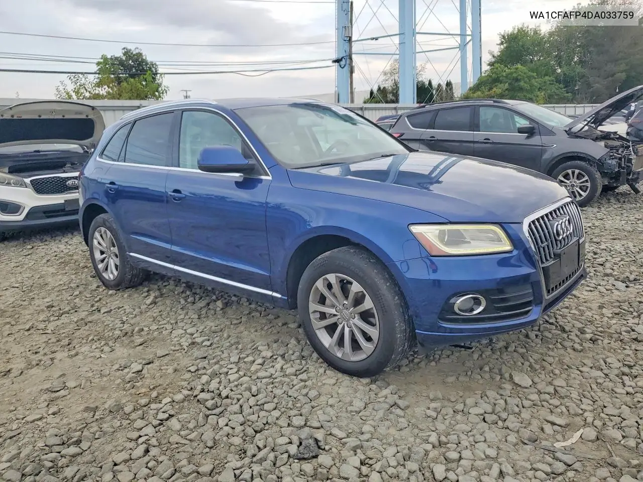 2013 AUDI Q5 VIN WA1CFAFP4DA033759 — фото 4