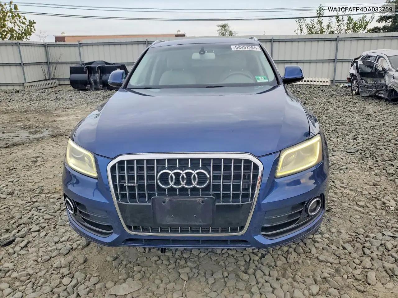 2013 AUDI Q5 VIN WA1CFAFP4DA033759 — фото 5