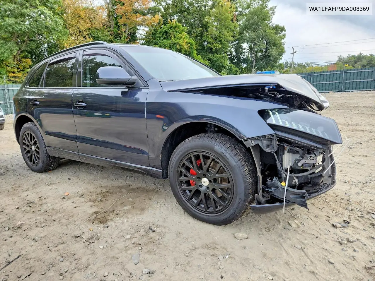 2013 AUDI Q5 VIN WA1LFAFP9DA008369 — фото 4