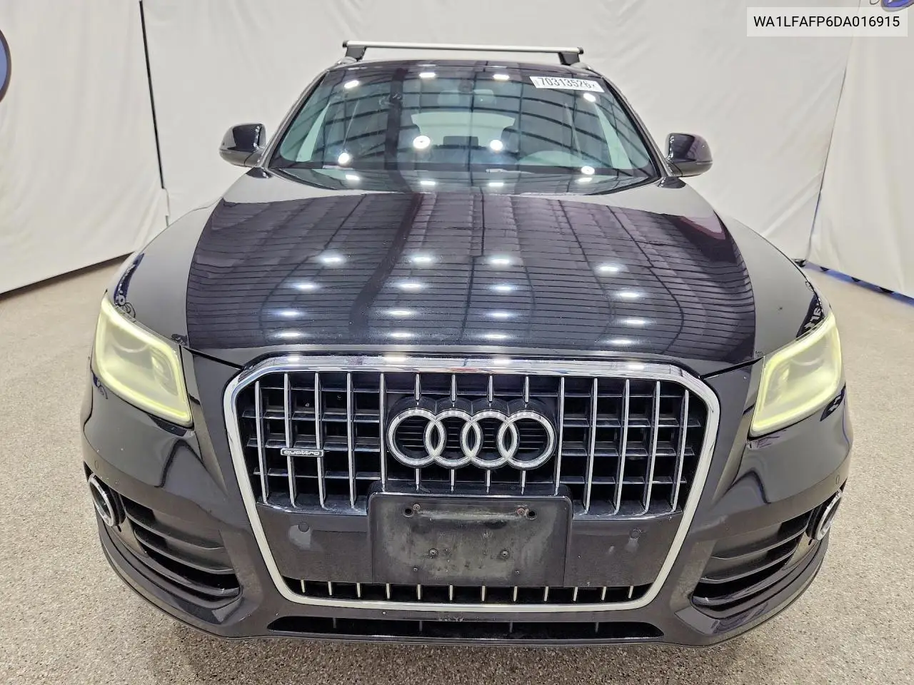 AUDI Q5 2013, VIN WA1LFAFP6DA016915
