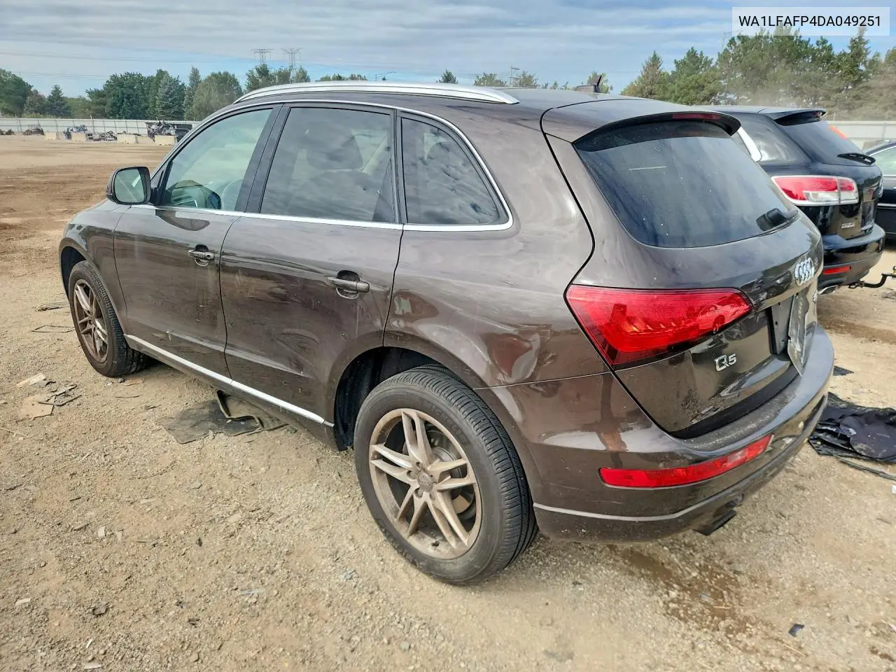 2013 AUDI Q5 VIN WA1LFAFP4DA049251 — фото 2