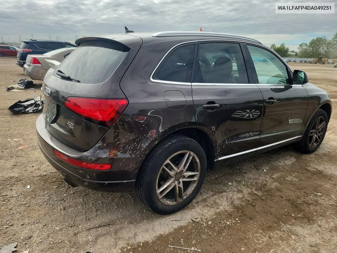 2013 AUDI Q5 VIN WA1LFAFP4DA049251 — фото 3