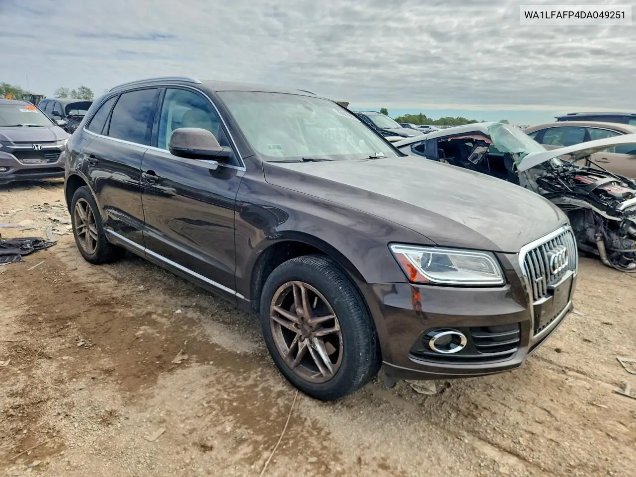 2013 AUDI Q5 VIN WA1LFAFP4DA049251 — фото 4