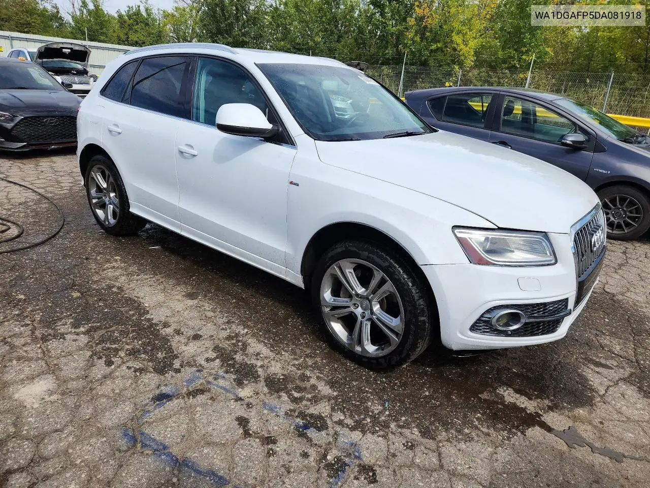 2013 AUDI Q5 VIN WA1DGAFP5DA081918 — фото 4