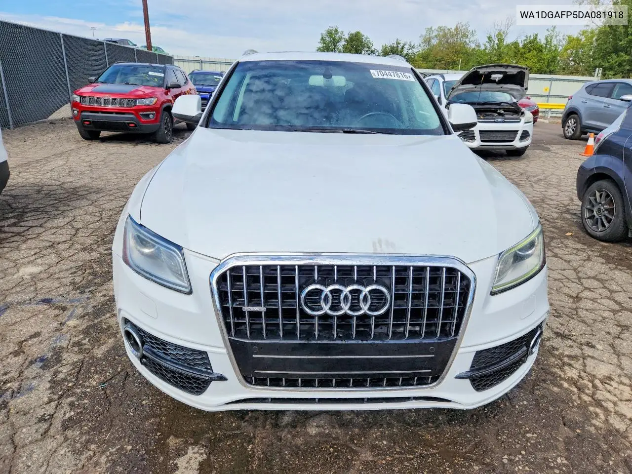 2013 AUDI Q5 VIN WA1DGAFP5DA081918 — фото 5