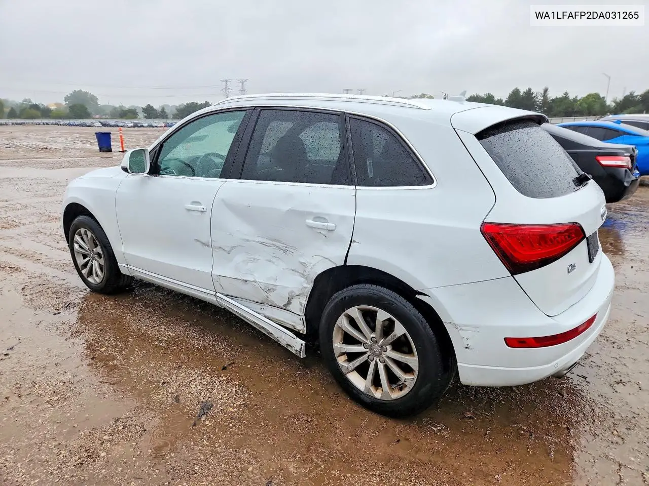 2013 AUDI Q5 VIN WA1LFAFP2DA031265 — фото 2