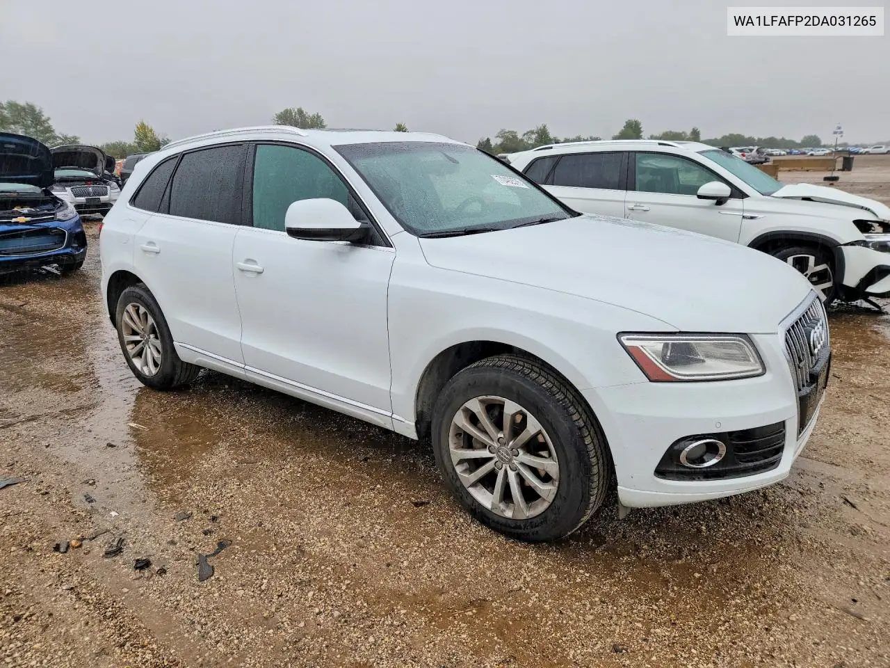 2013 AUDI Q5 VIN WA1LFAFP2DA031265 — фото 4