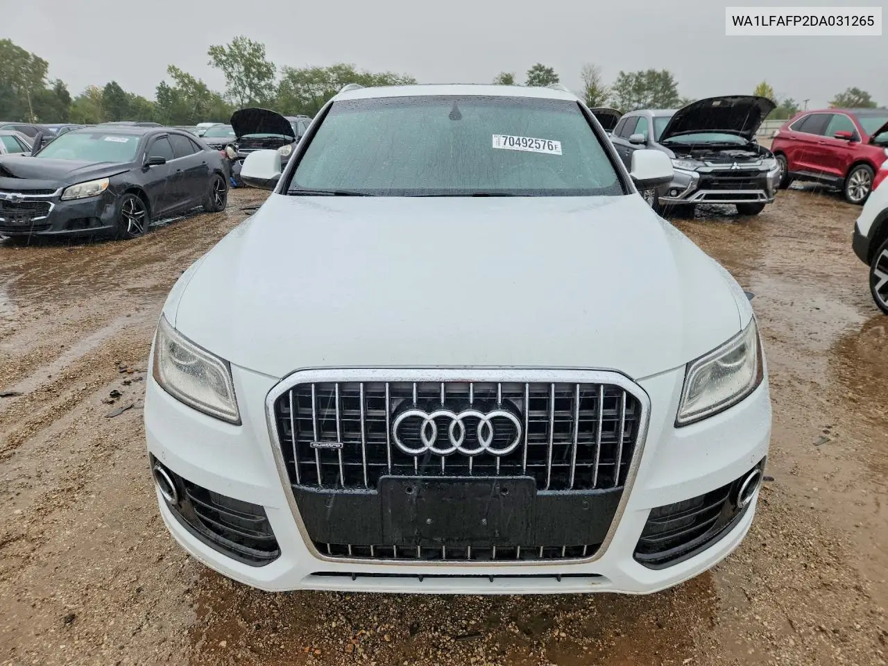 2013 AUDI Q5 VIN WA1LFAFP2DA031265 — фото 5