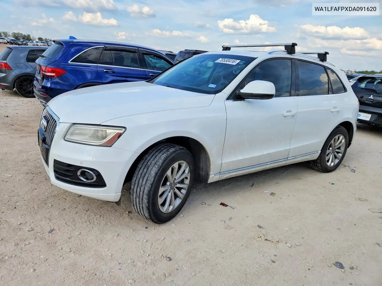 AUDI Q5 2013, VIN WA1LFAFPXDA091620