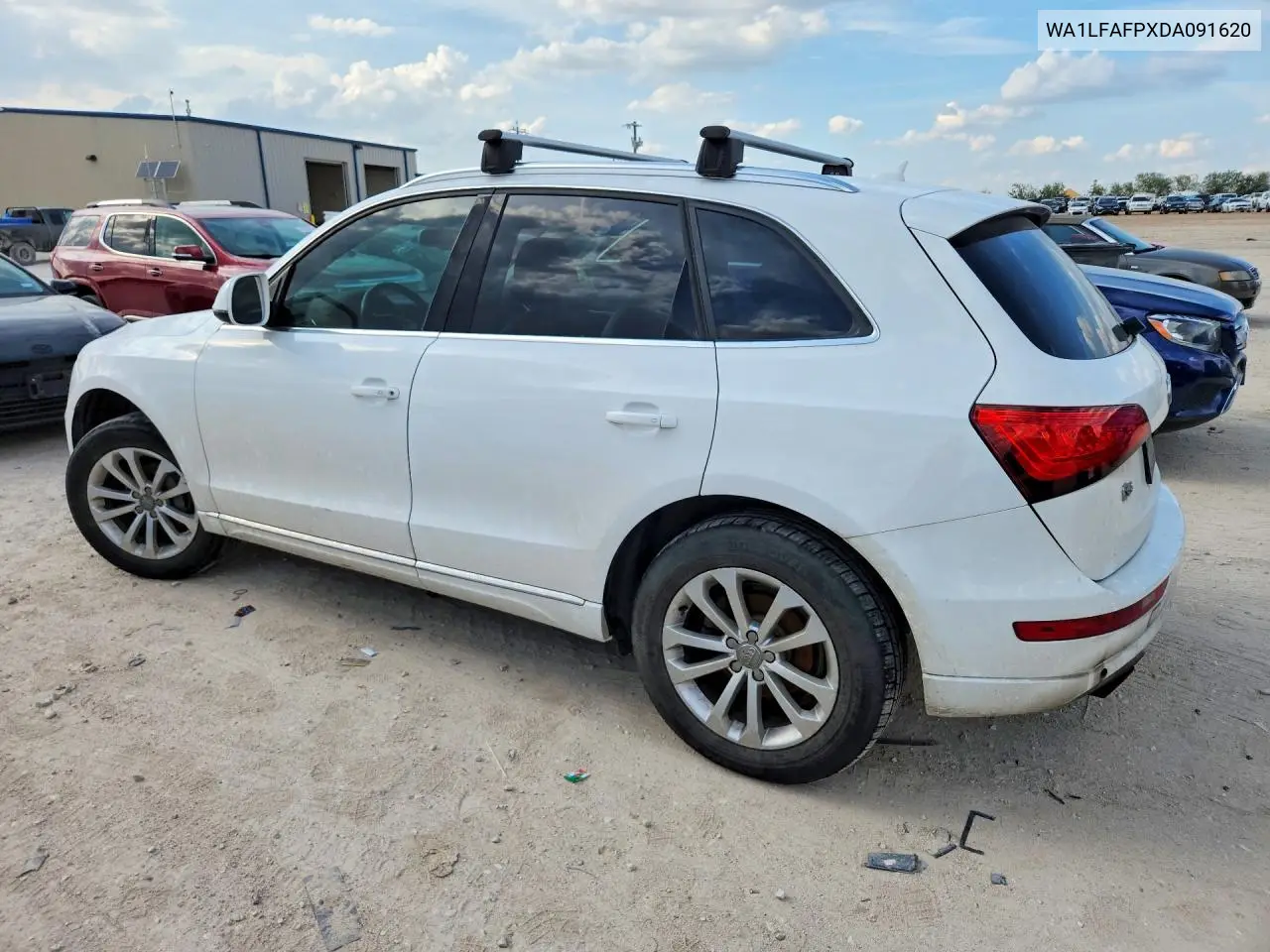 2013 AUDI Q5 VIN WA1LFAFPXDA091620 — фото 2