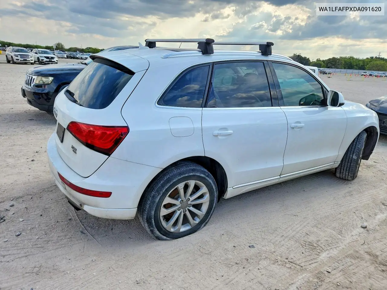2013 AUDI Q5 VIN WA1LFAFPXDA091620 — фото 3
