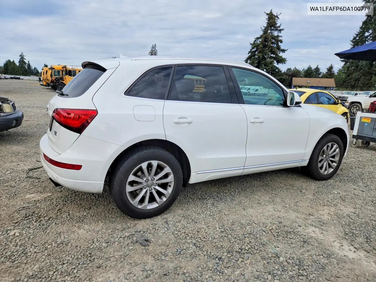 2013 AUDI Q5 VIN WA1LFAFP6DA100779 — фото 3