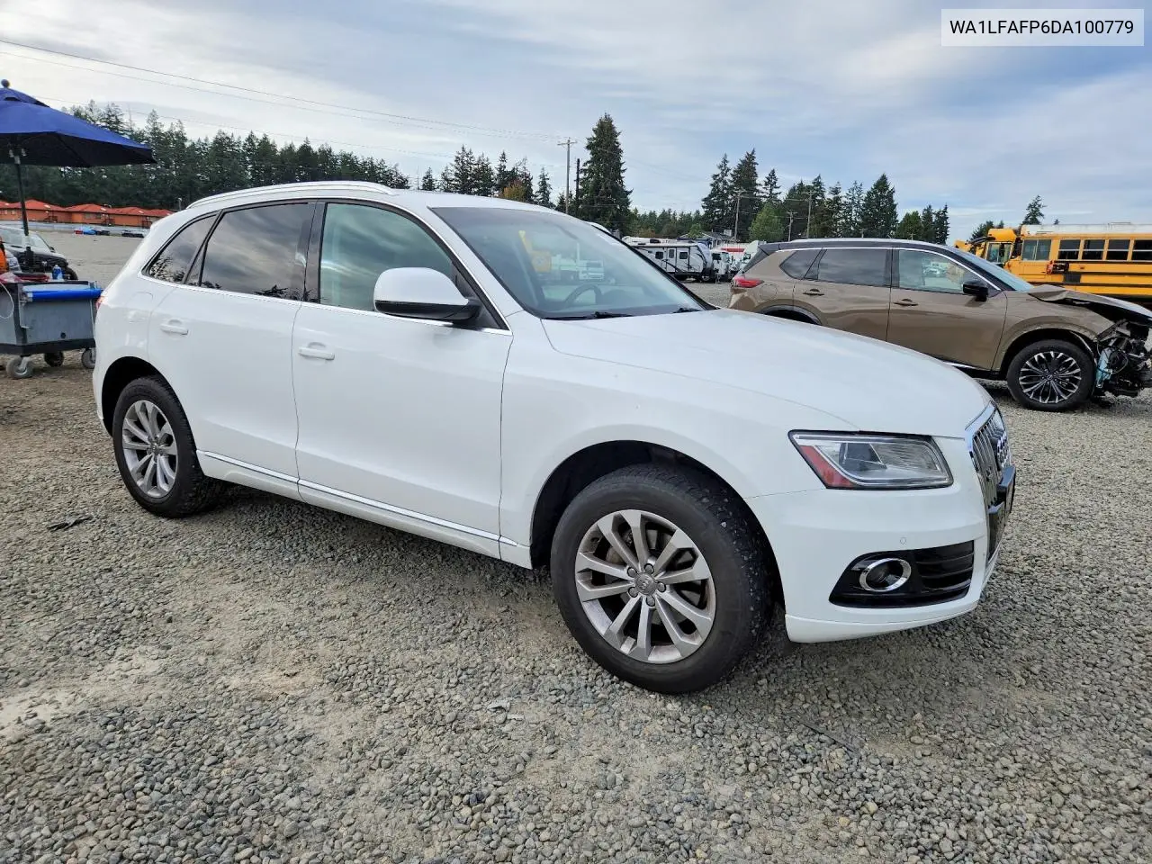 2013 AUDI Q5 VIN WA1LFAFP6DA100779 — фото 4
