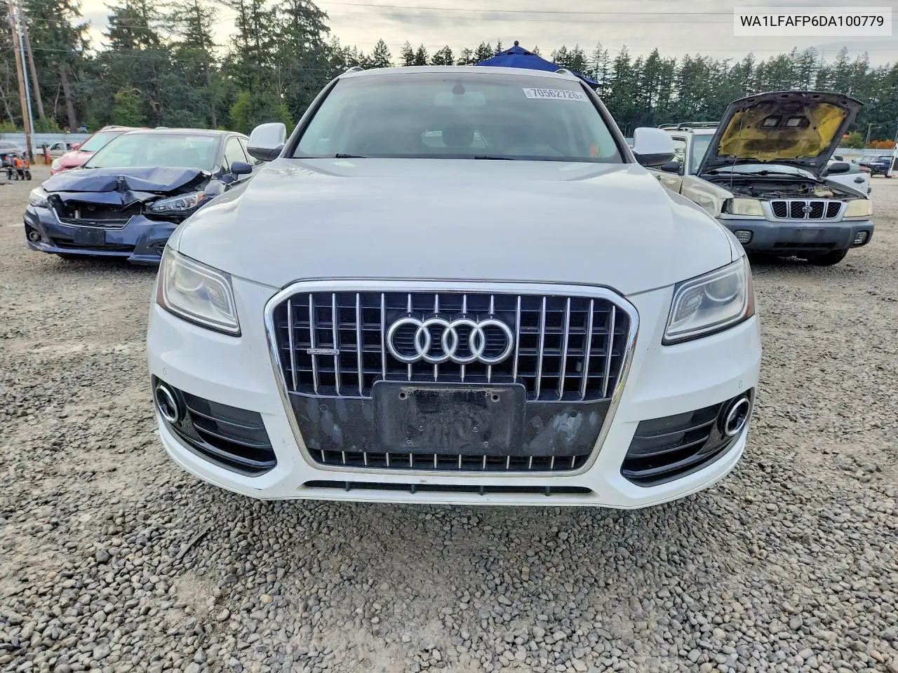 2013 AUDI Q5 VIN WA1LFAFP6DA100779 — фото 5