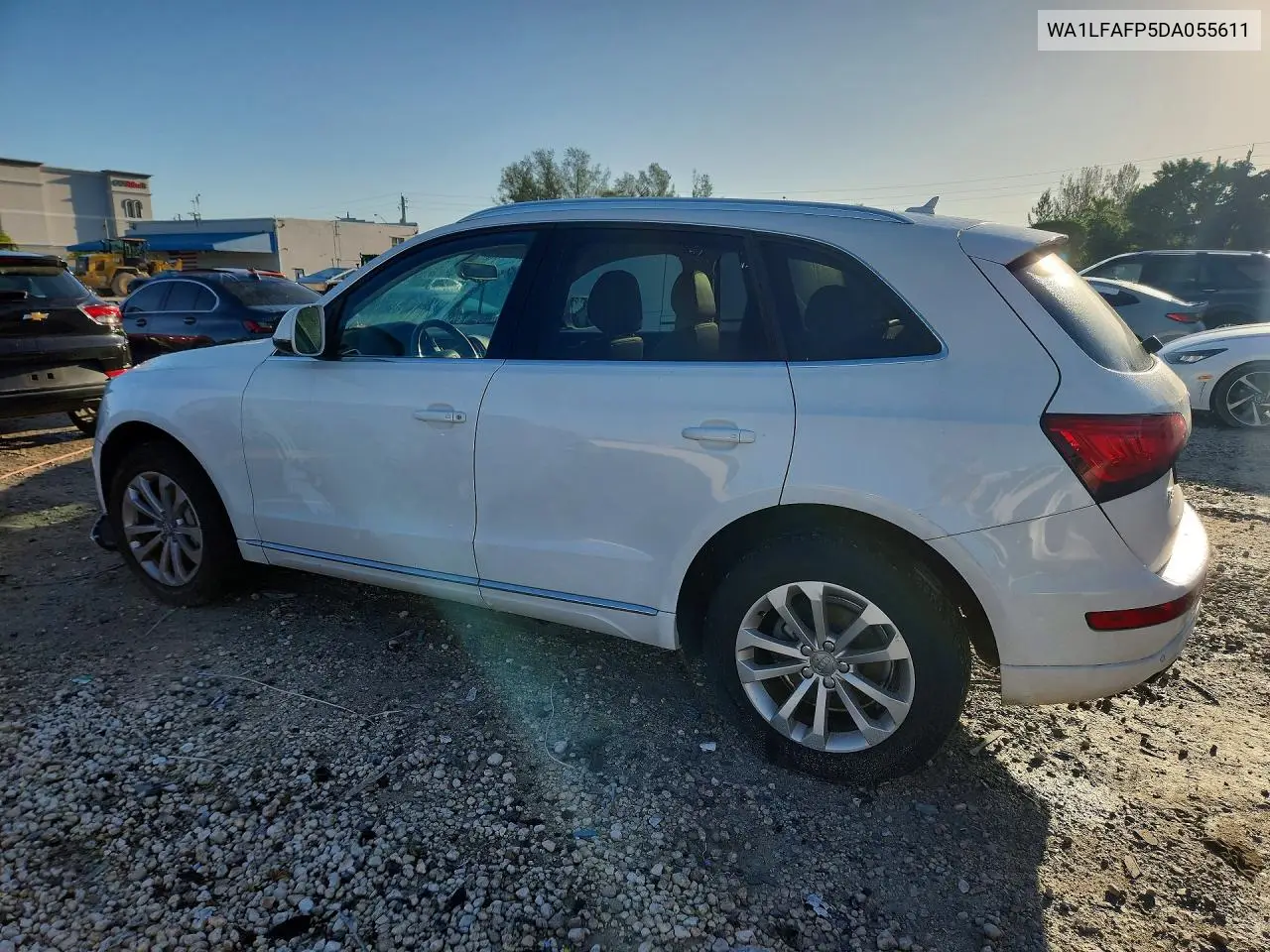 2013 AUDI Q5 VIN WA1LFAFP5DA055611 — фото 2