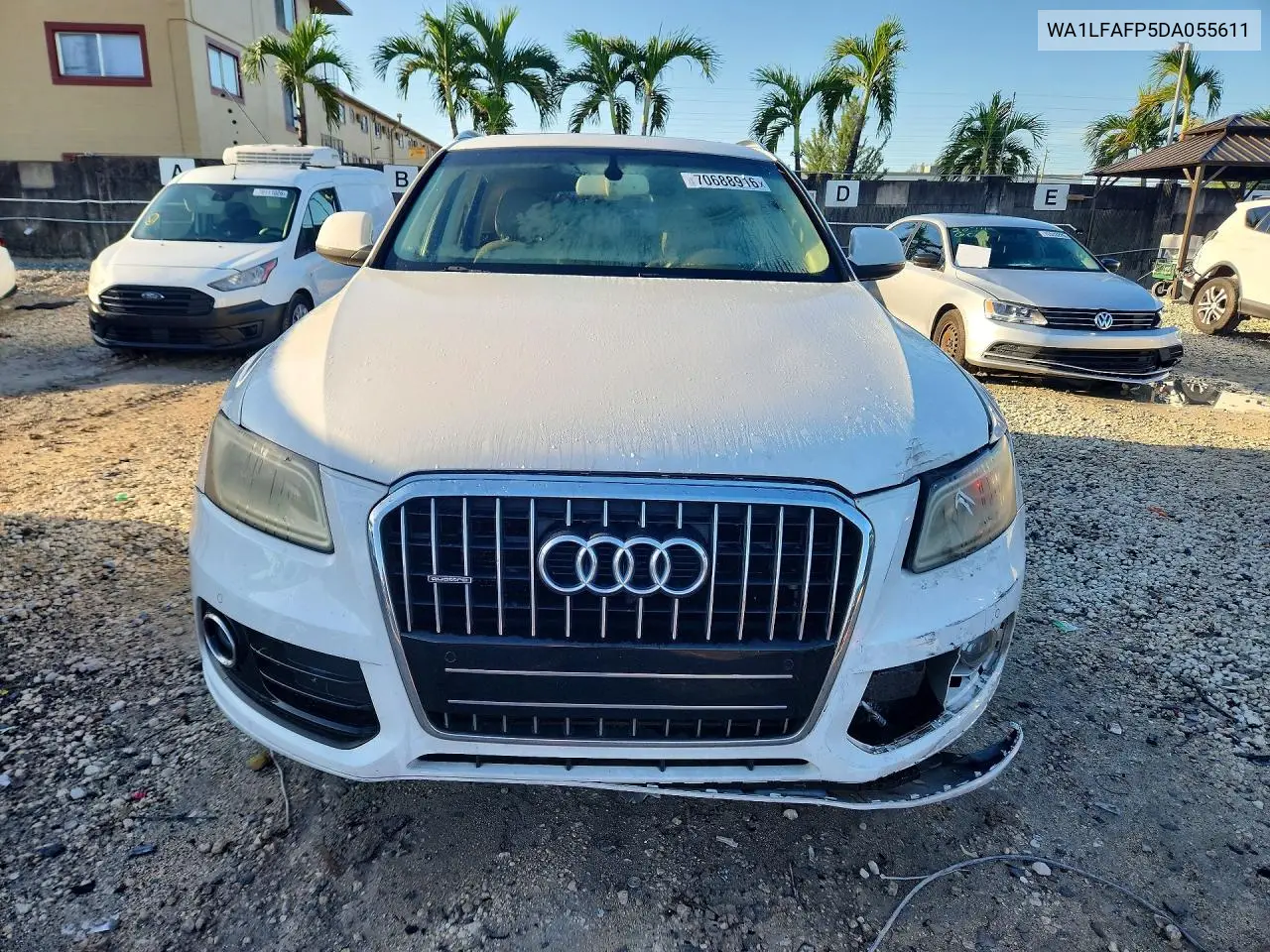 2013 AUDI Q5 VIN WA1LFAFP5DA055611 — фото 5