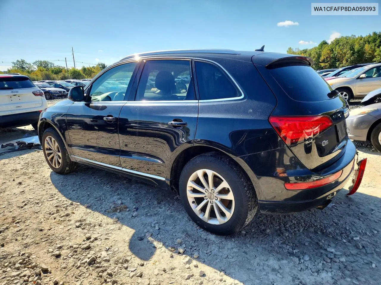 2013 AUDI Q5 VIN WA1CFAFP8DA059393 — фото 2