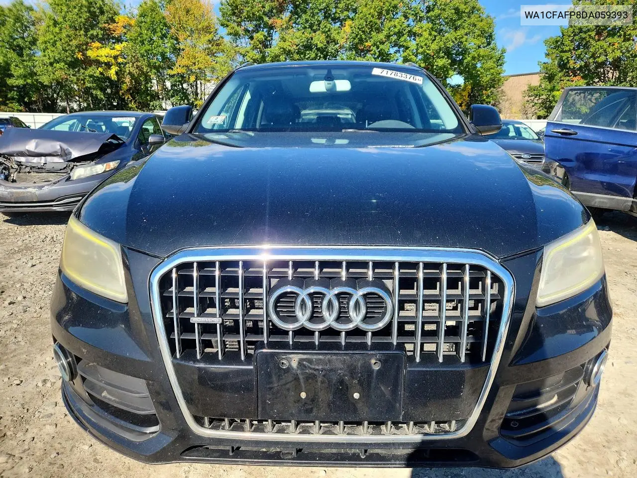 2013 AUDI Q5 VIN WA1CFAFP8DA059393 — фото 5