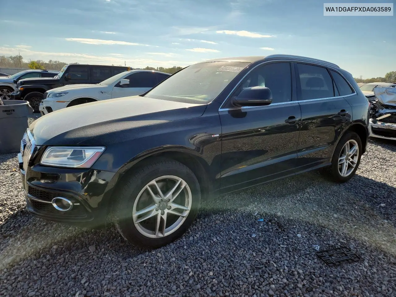 AUDI Q5 2013, VIN WA1DGAFPXDA063589