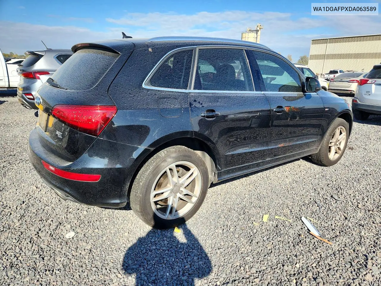 2013 AUDI Q5 VIN WA1DGAFPXDA063589 — фото 3