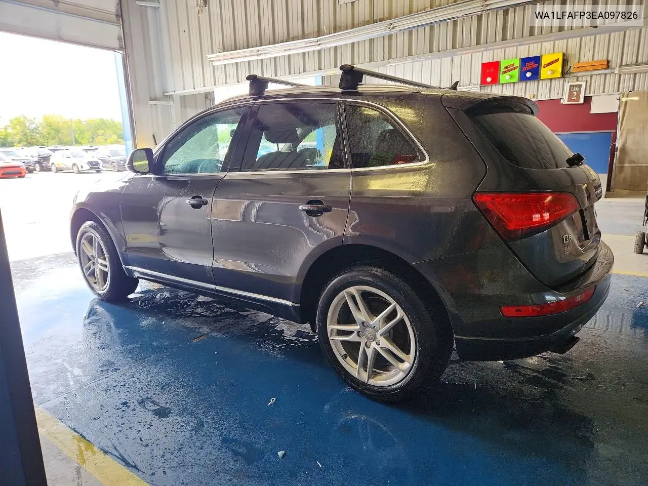 2014 AUDI Q5 VIN WA1LFAFP3EA097826 — фото 2