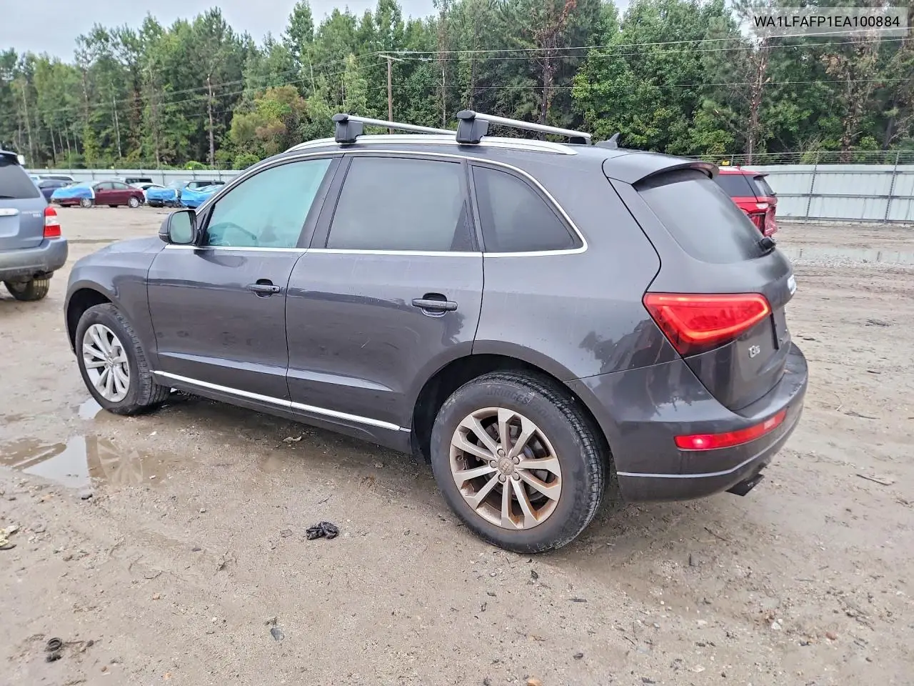 2014 AUDI Q5 VIN WA1LFAFP1EA100884 — фото 2