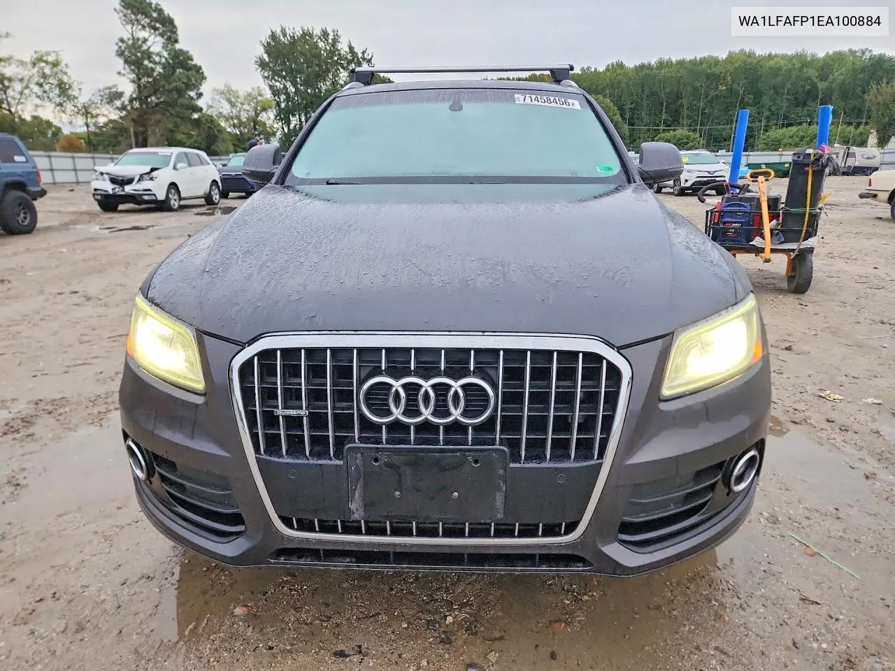 2014 AUDI Q5 VIN WA1LFAFP1EA100884 — фото 5