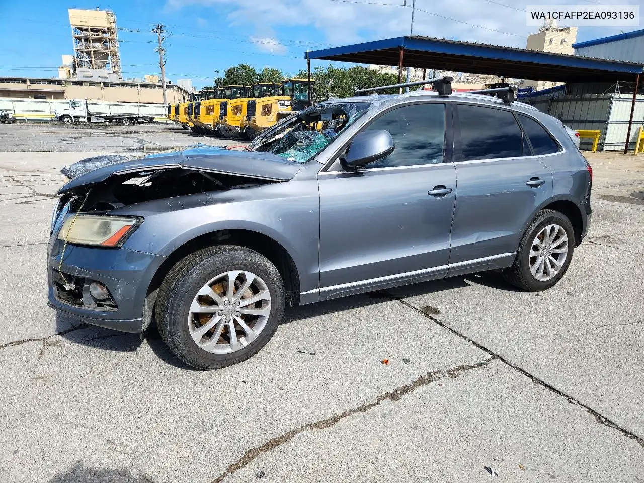 AUDI Q5 2014, VIN WA1CFAFP2EA093136