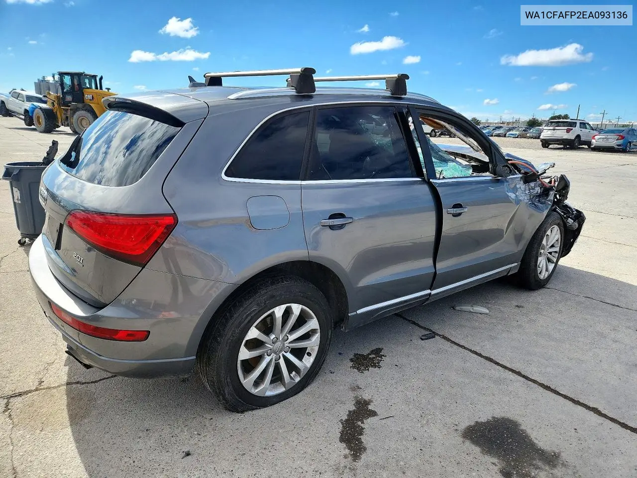 2014 AUDI Q5 VIN WA1CFAFP2EA093136 — фото 3