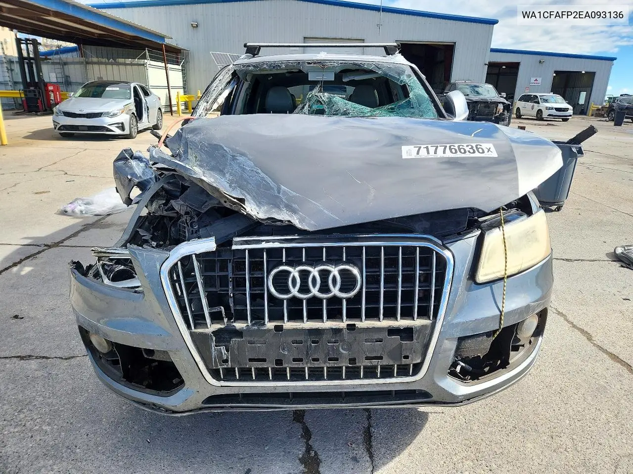 2014 AUDI Q5 VIN WA1CFAFP2EA093136 — фото 5