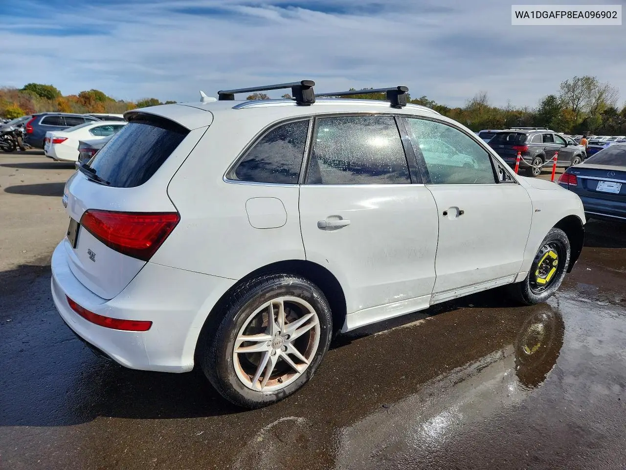 2014 AUDI Q5 VIN WA1DGAFP8EA096902 — фото 3