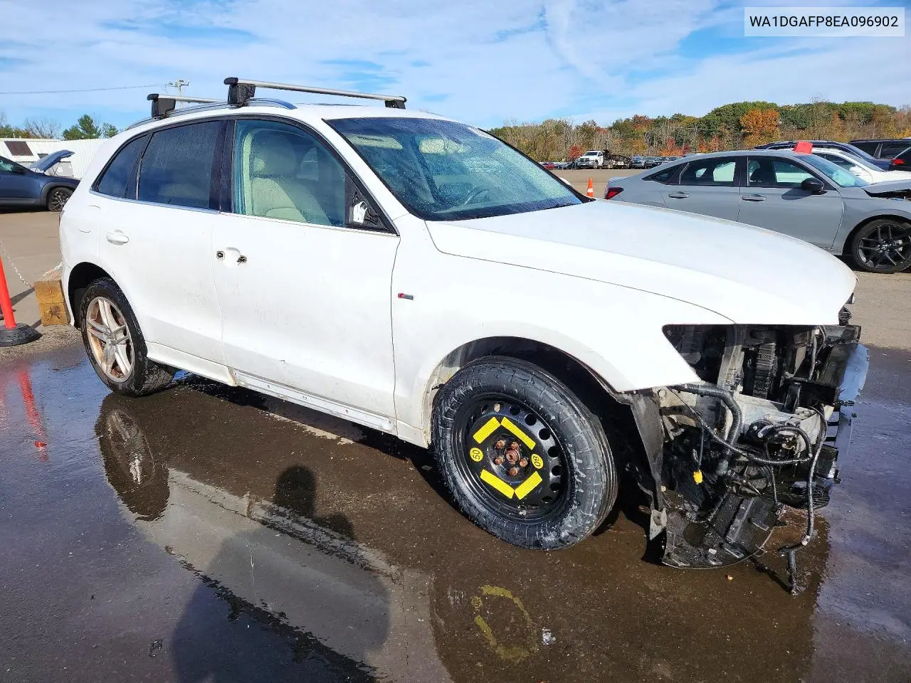 2014 AUDI Q5 VIN WA1DGAFP8EA096902 — фото 4