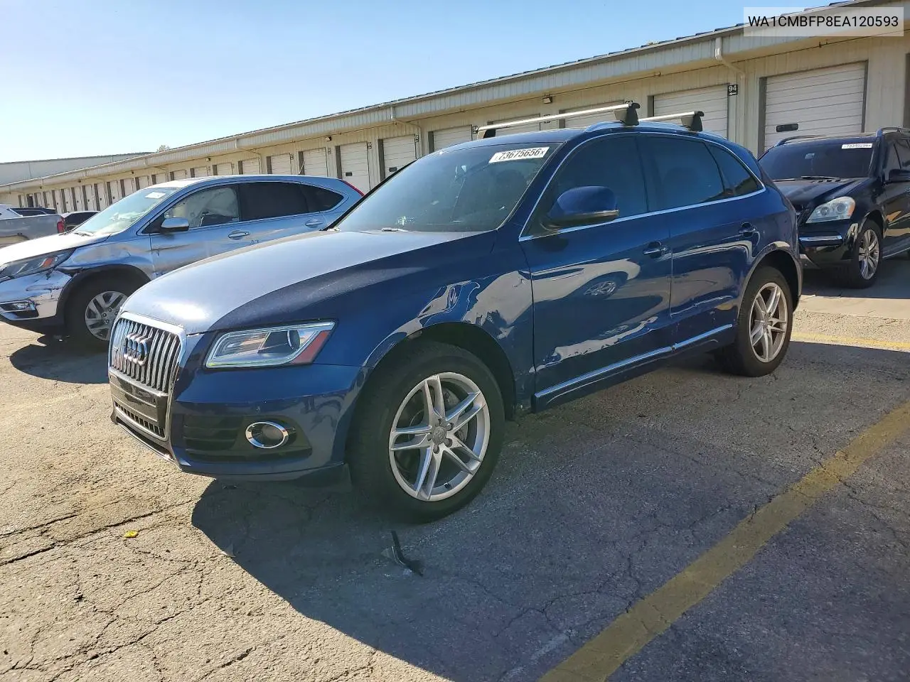 AUDI Q5 2014, VIN WA1CMBFP8EA120593