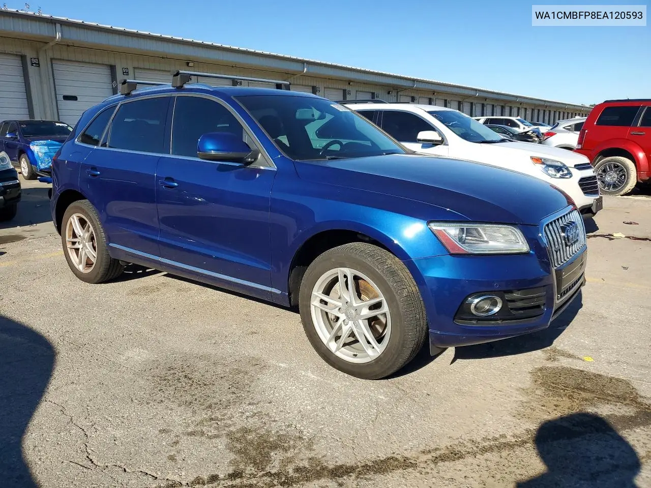 2014 AUDI Q5 VIN WA1CMBFP8EA120593 — фото 4
