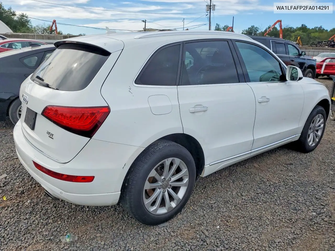 2015 AUDI Q5 VIN WA1LFAFP2FA014291 — фото 3