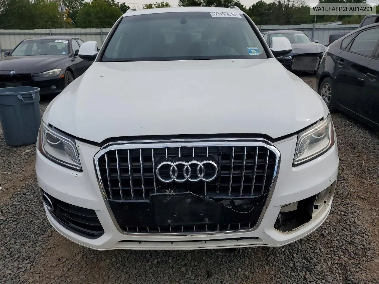 2015 AUDI Q5 VIN WA1LFAFP2FA014291 — фото 5