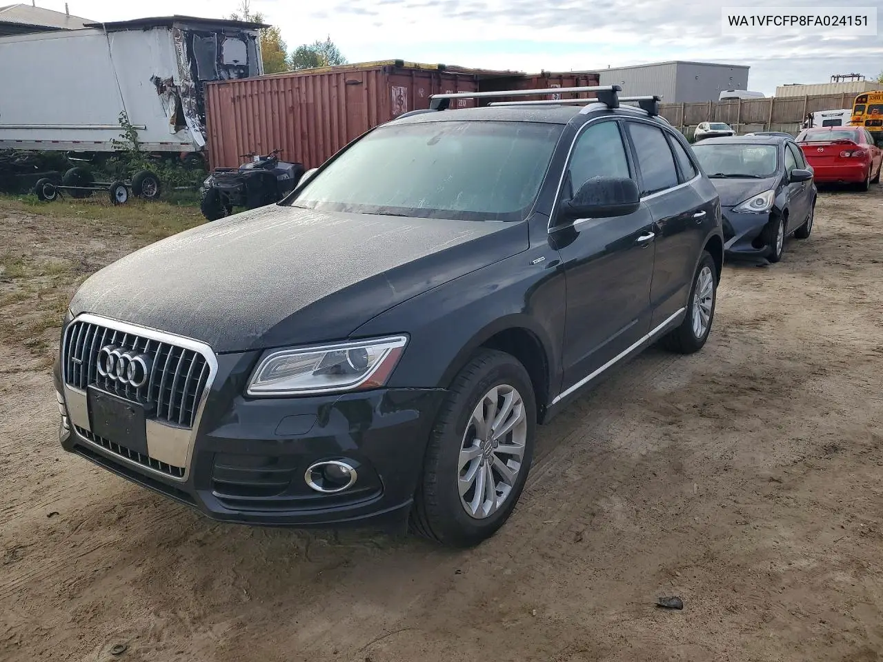 AUDI Q5 2015, VIN WA1VFCFP8FA024151