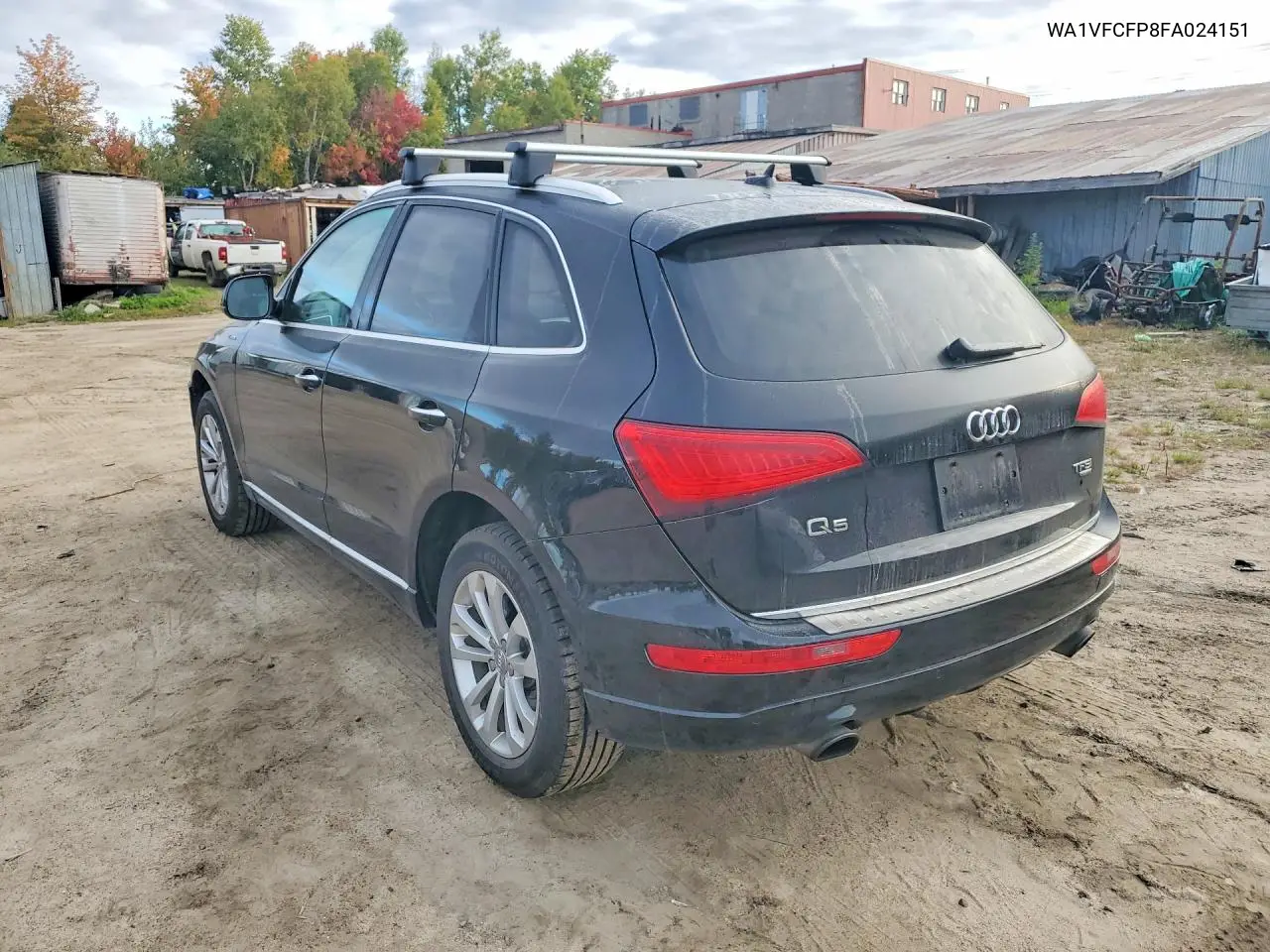 2015 AUDI Q5 VIN WA1VFCFP8FA024151 — фото 2