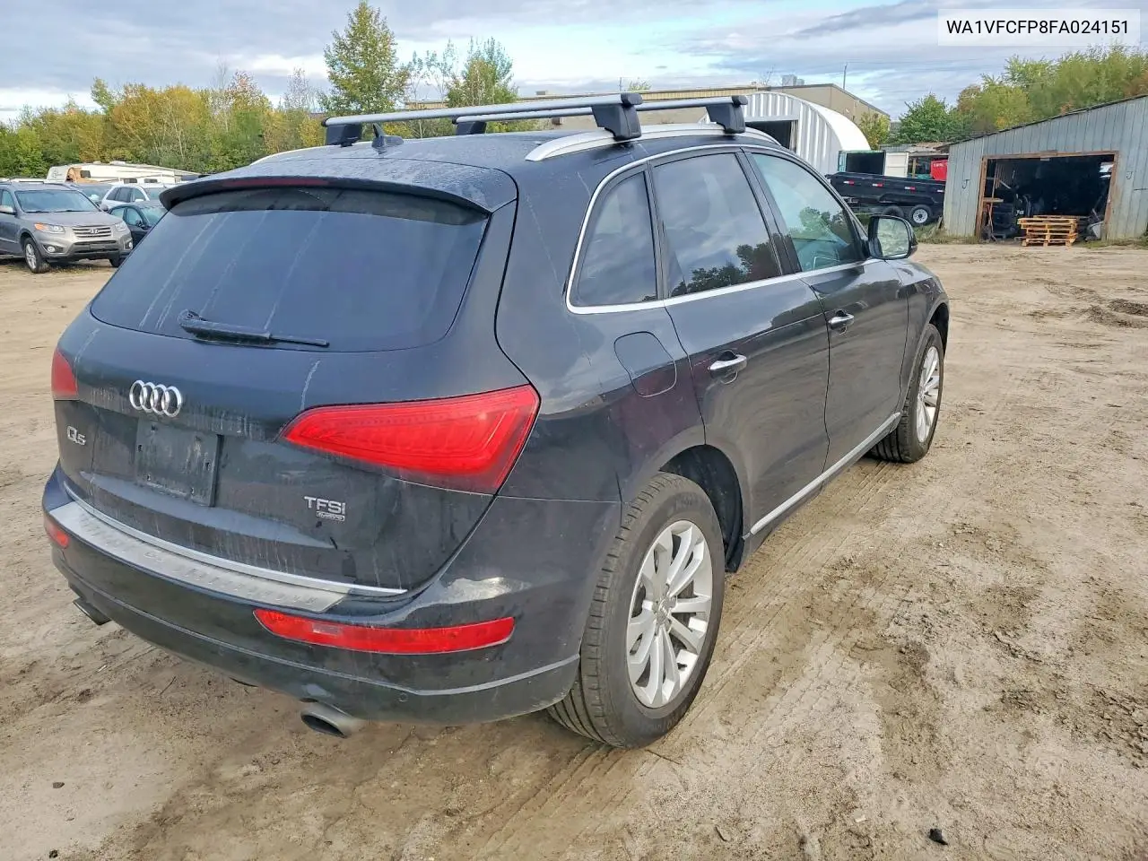 2015 AUDI Q5 VIN WA1VFCFP8FA024151 — фото 3