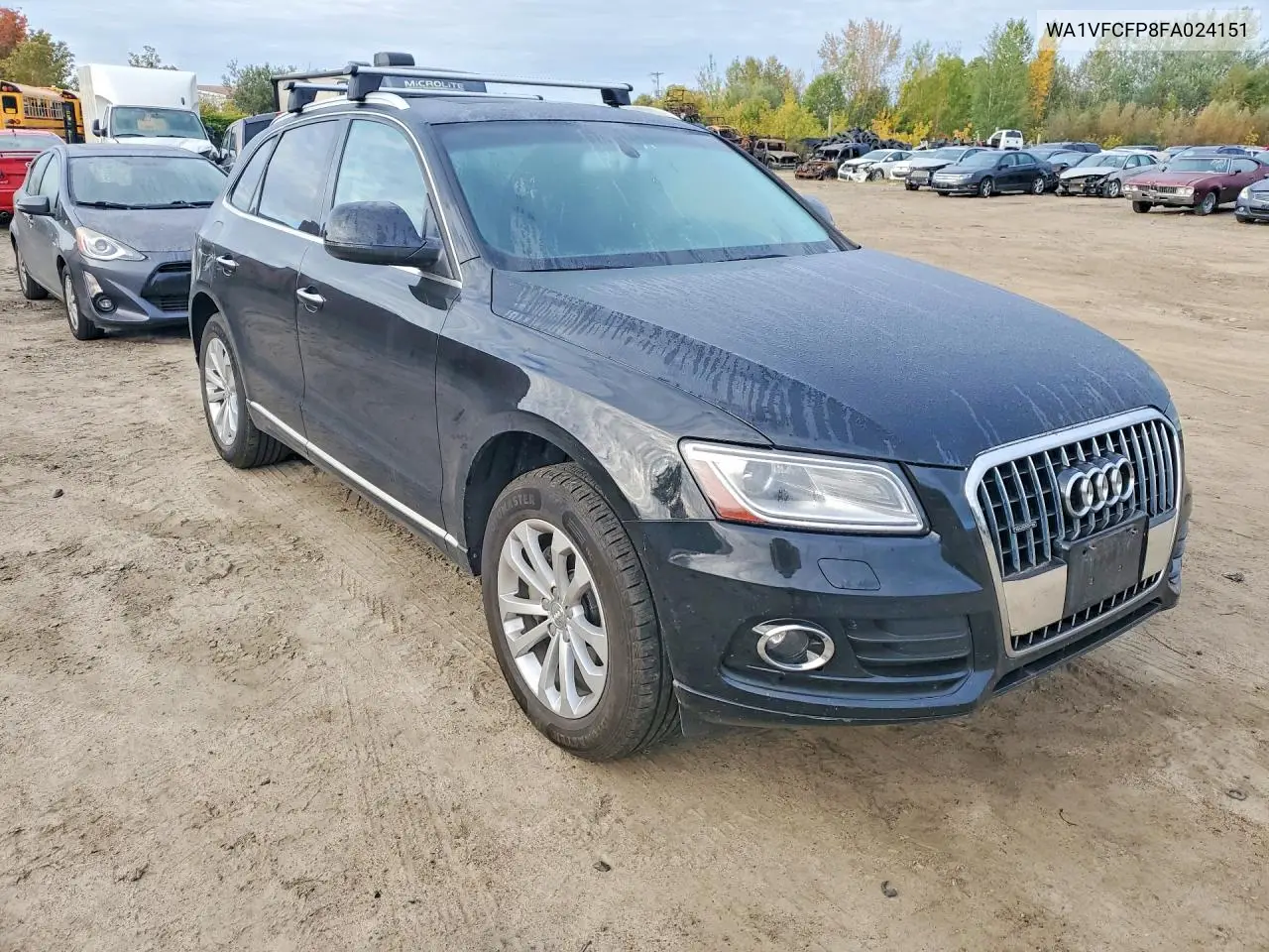 2015 AUDI Q5 VIN WA1VFCFP8FA024151 — фото 4