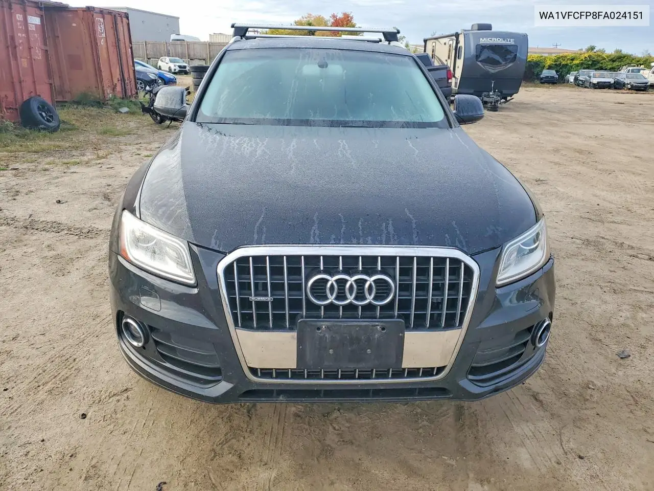 2015 AUDI Q5 VIN WA1VFCFP8FA024151 — фото 5