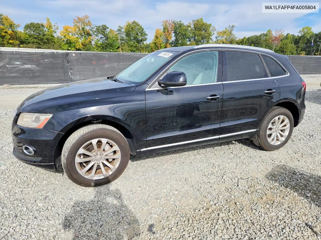 AUDI Q5 2015, VIN WA1LFAFP4FA005804