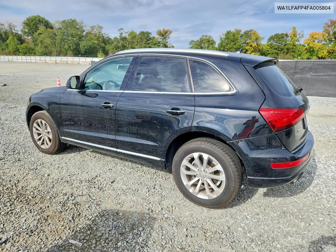 2015 AUDI Q5 VIN WA1LFAFP4FA005804 — фото 2