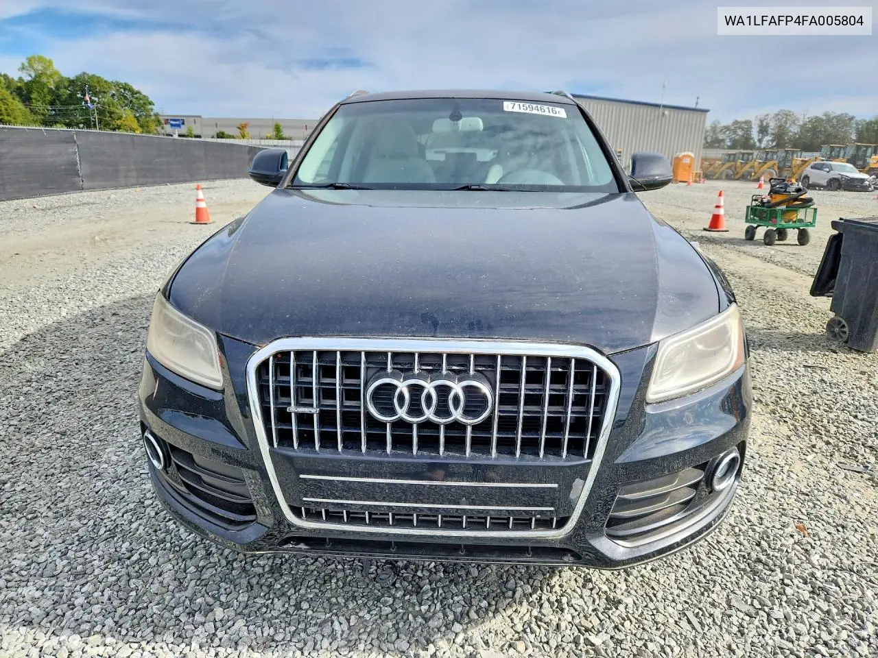 2015 AUDI Q5 VIN WA1LFAFP4FA005804 — фото 5