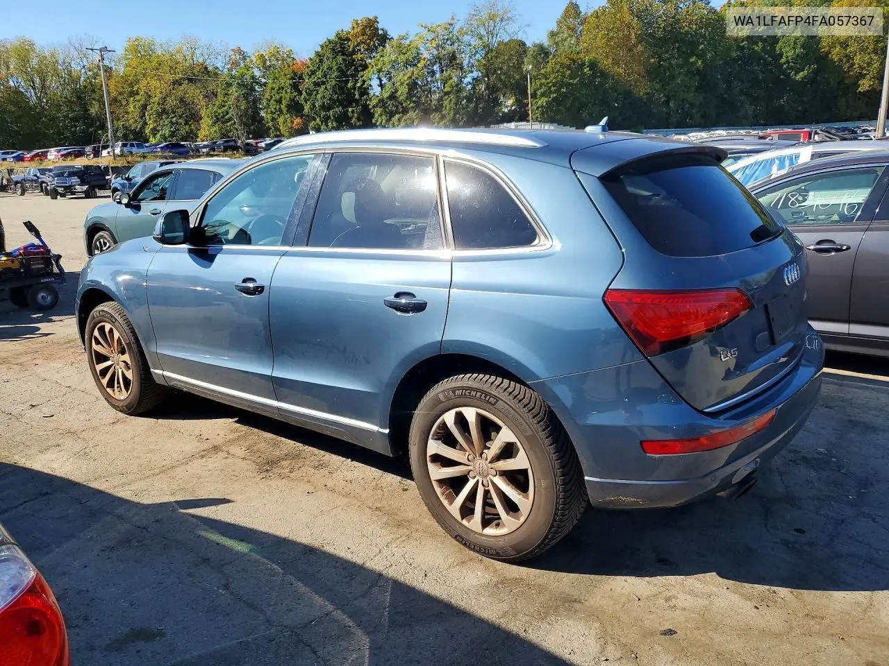 2015 AUDI Q5 VIN WA1LFAFP4FA057367 — фото 2