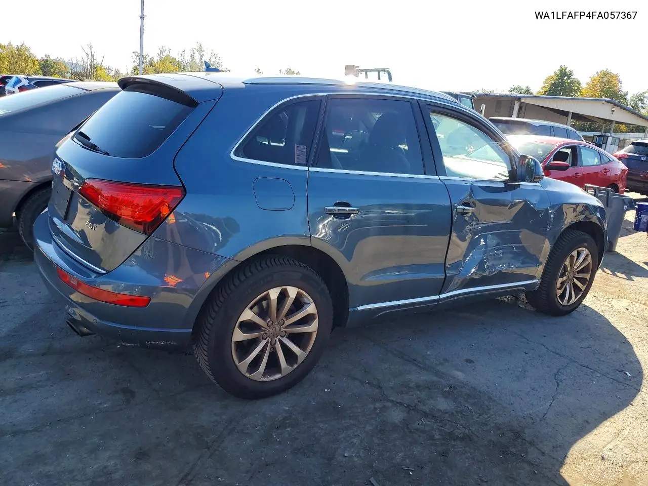 2015 AUDI Q5 VIN WA1LFAFP4FA057367 — фото 3