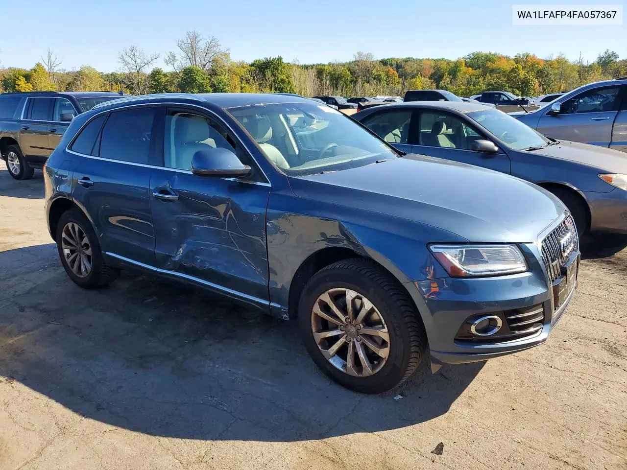 2015 AUDI Q5 VIN WA1LFAFP4FA057367 — фото 4