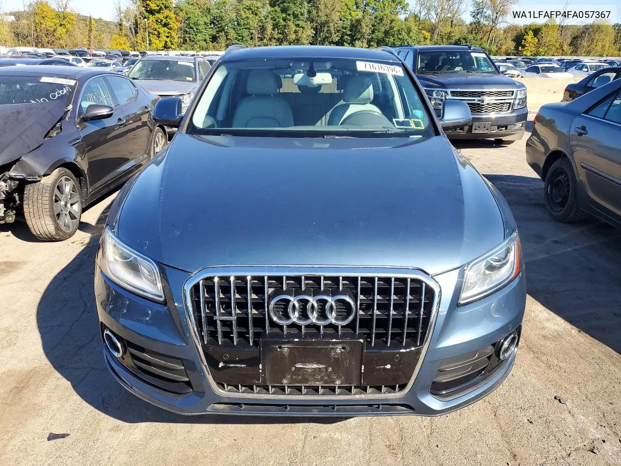 2015 AUDI Q5 VIN WA1LFAFP4FA057367 — фото 5