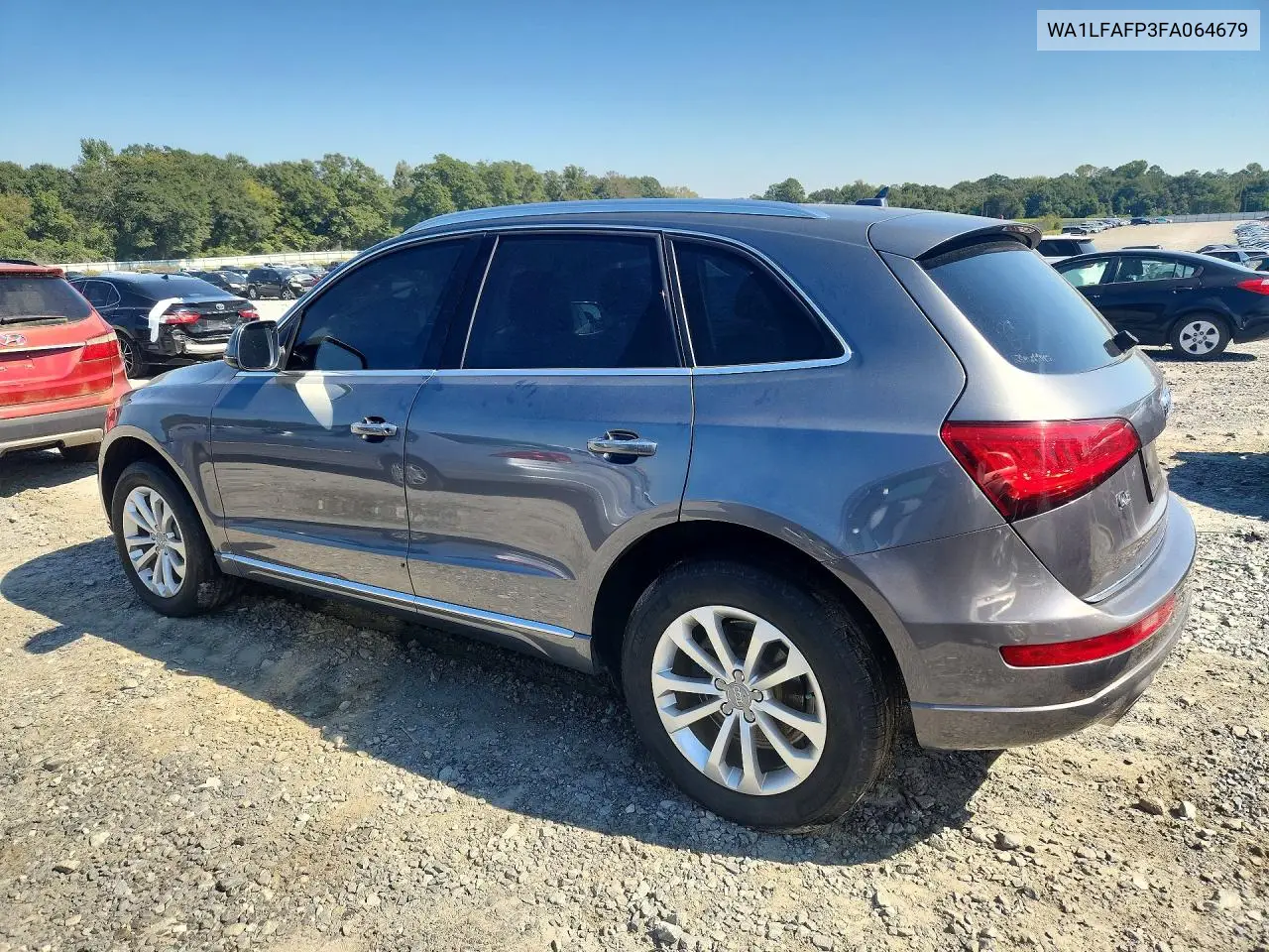 2015 AUDI Q5 VIN WA1LFAFP3FA064679 — фото 2