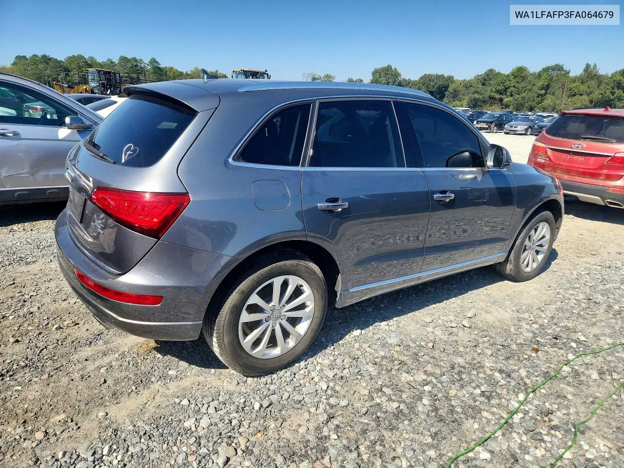 2015 AUDI Q5 VIN WA1LFAFP3FA064679 — фото 3